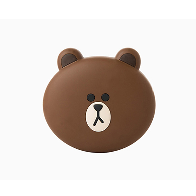 Pin Sạc dự phòng Gấu Nâu Hoạt Hình Dễ Thương 12000MAH Đại Cát - Hàng chính hãng