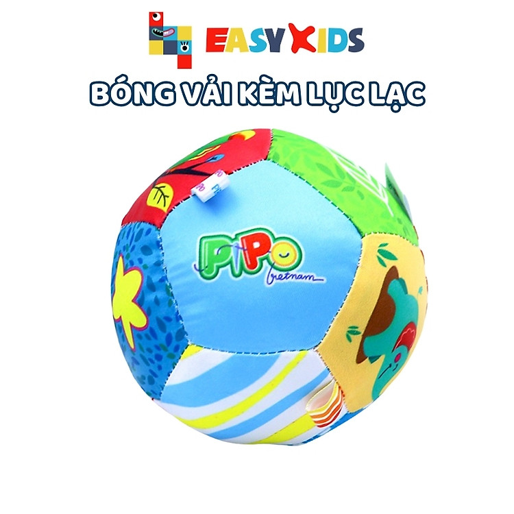 Bóng Vải Cho Bé Kèm Lục Lạc Chính hãng Tiết kiệm