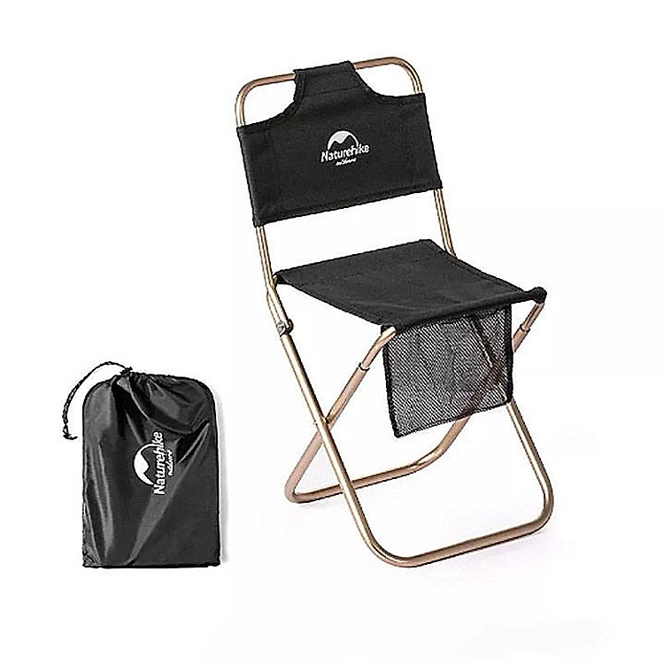 Ghế Gấp Cầm tay Có Tựa SIÊU NHẸ cho Du Lịch Dã Ngoại Cắm Trại Picnic NatureHike NH18M001-Z