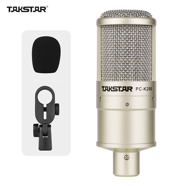 Micro thu âm cao cấp, mic thu âm Takstar PC-K200