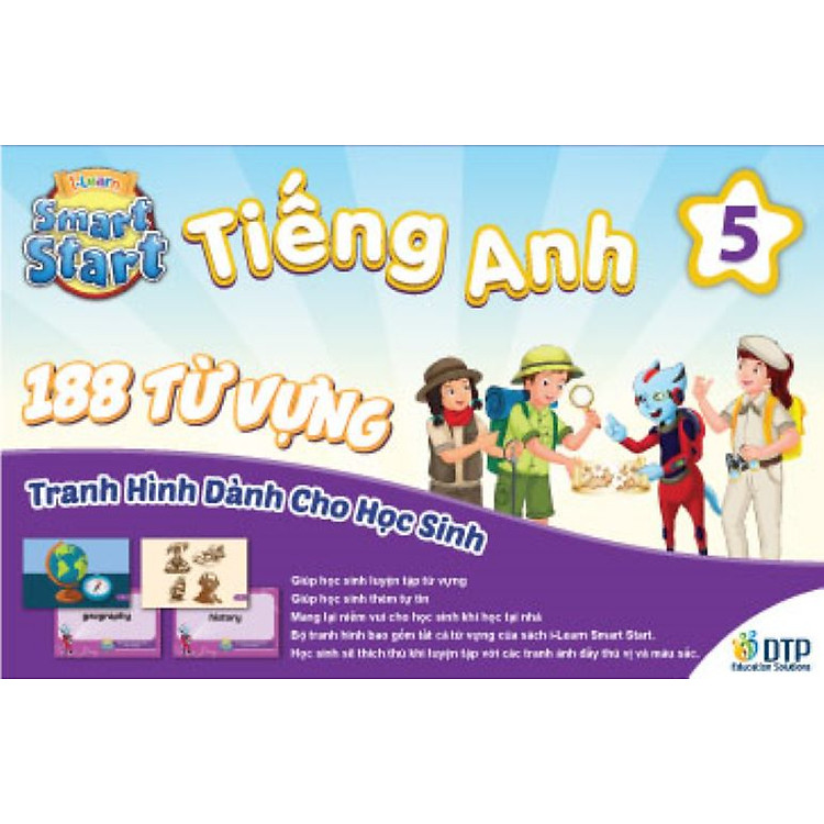 Tiếng Anh 5 i-Learn Smart Start – Student’s Cards