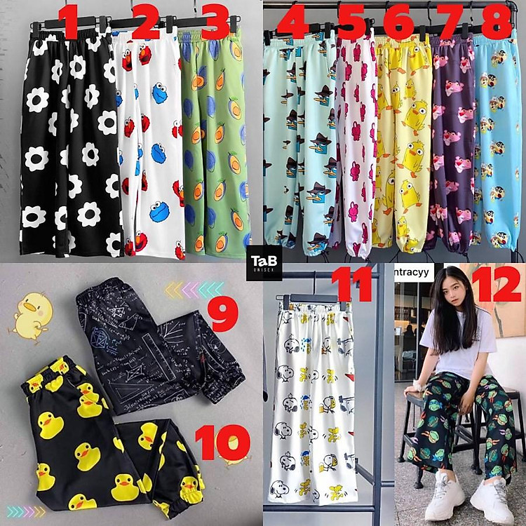 Quần Hoạt Hình Cartoon (15 Mẫu)