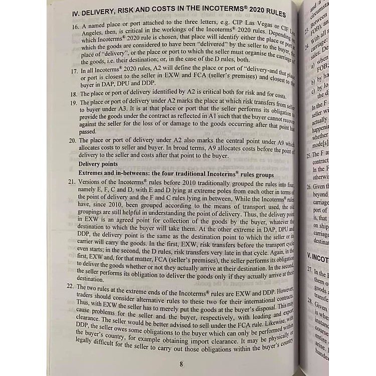 Incoterms 2020 - Quy tắc của ICC về sử dụng các điều kiện thương mại quốc tế và nội địa (Song ngữ Anh - Việt) - Ảnh 6