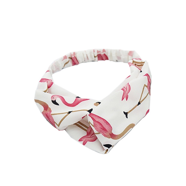Băng Đô Cài Tóc Turban Crane Bird Dễ Thương MP081