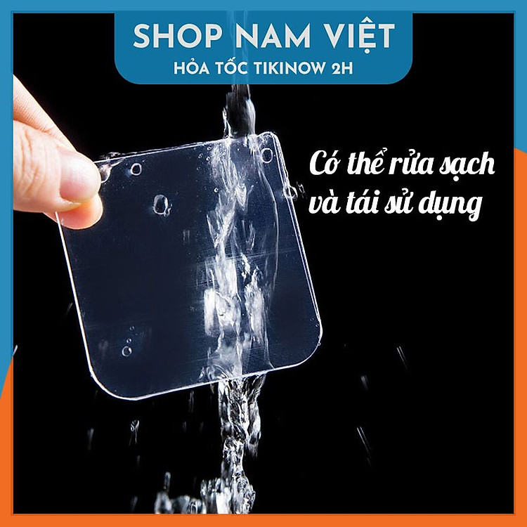 Tấm Keo Trong Nano Đa Năng (Combo 10 Miếng 6x6cm) - Ảnh 3