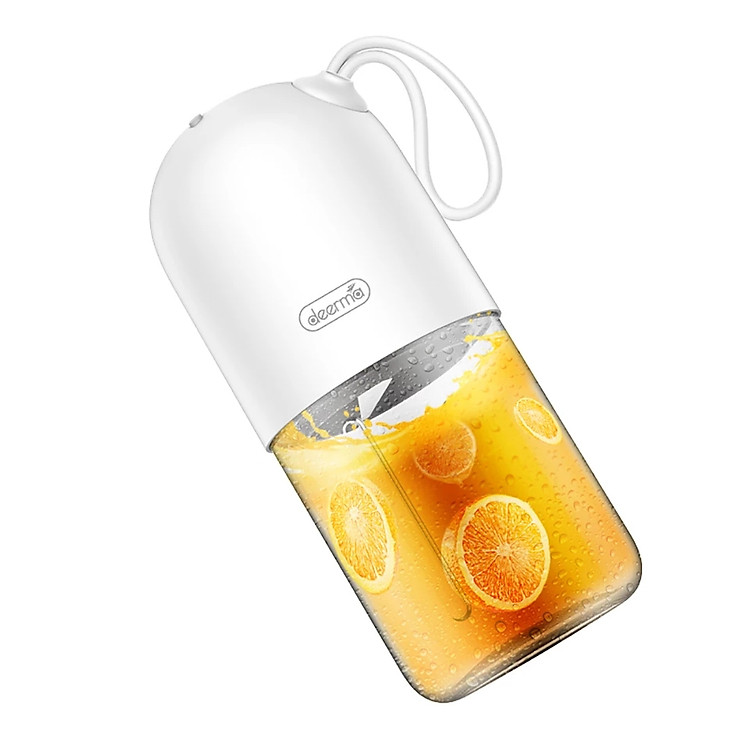 Máy xay sinh tố mini cầm tay Deerma DENU01 ( Tặng cục sạc nguồn đa năng ) hàng nhập khẩu