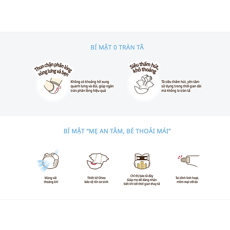 Tã dán Moony Natural siêu cao cấp Chính hãng Giá rẻ - Hình ảnh 3