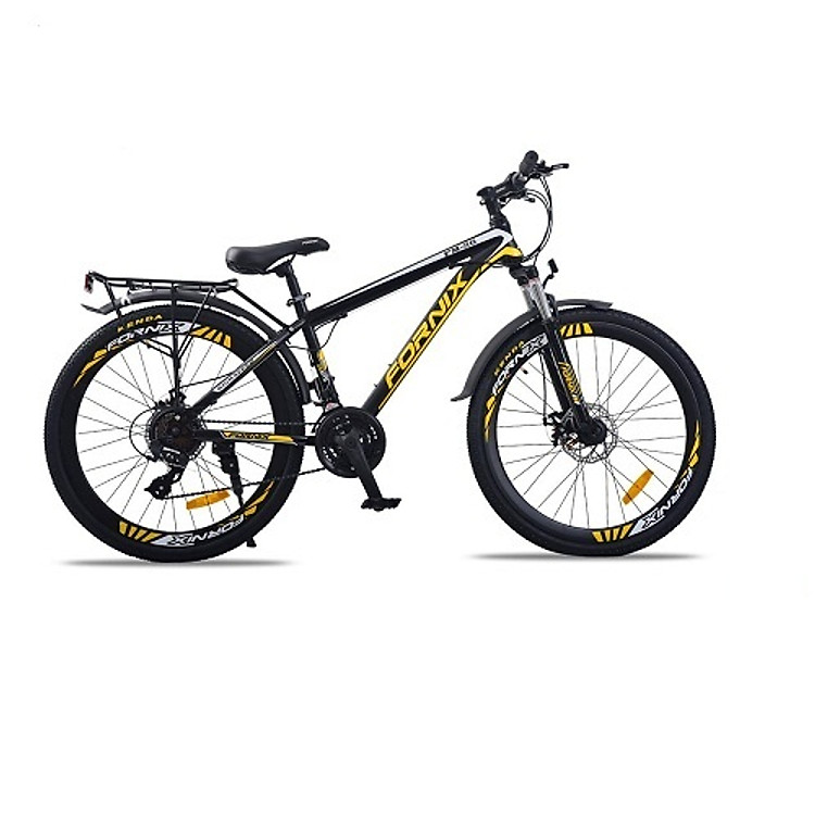 Xe đạp địa hinh thể thao Fornix FM26, màu Đen vàng