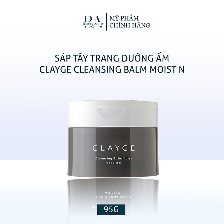 Sáp tẩy trang dưỡng ẩm Clayge Cleansing Balm Moist N