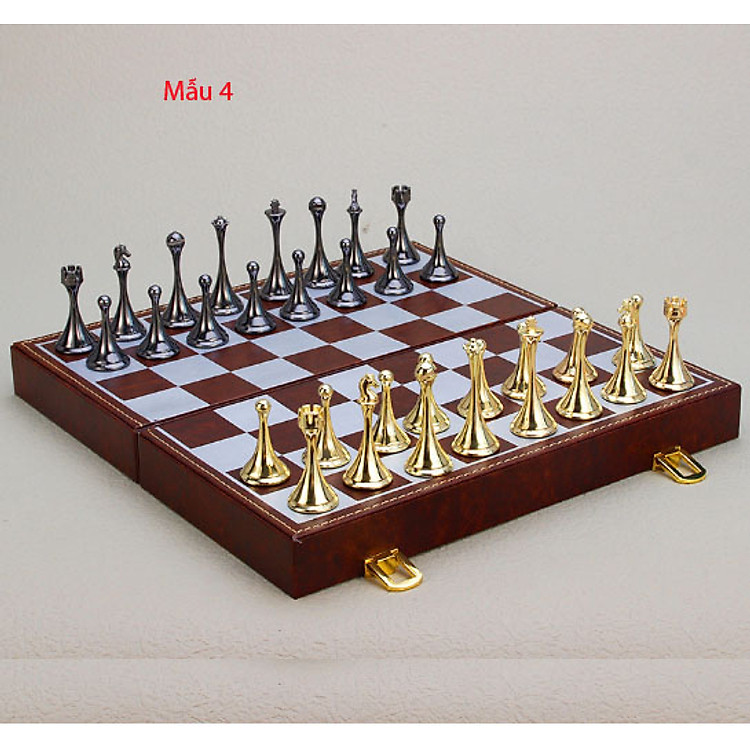 Bộ cờ vua kim loại cao cấp Chính hãng Tiết kiệm - Hình ảnh 4