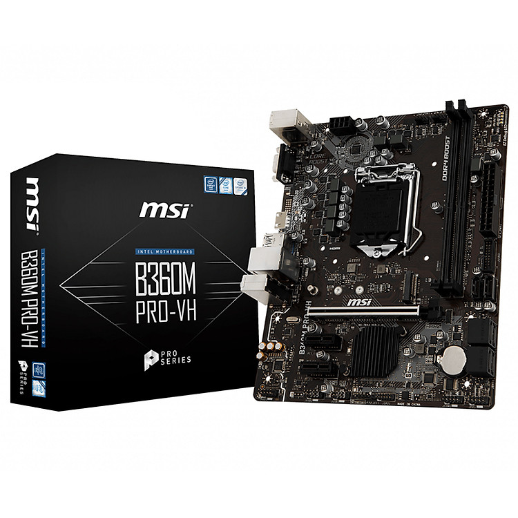 Bo Mạch Chủ Mainboard MSI B360M Pro-VH - Hàng Chính Hãng
