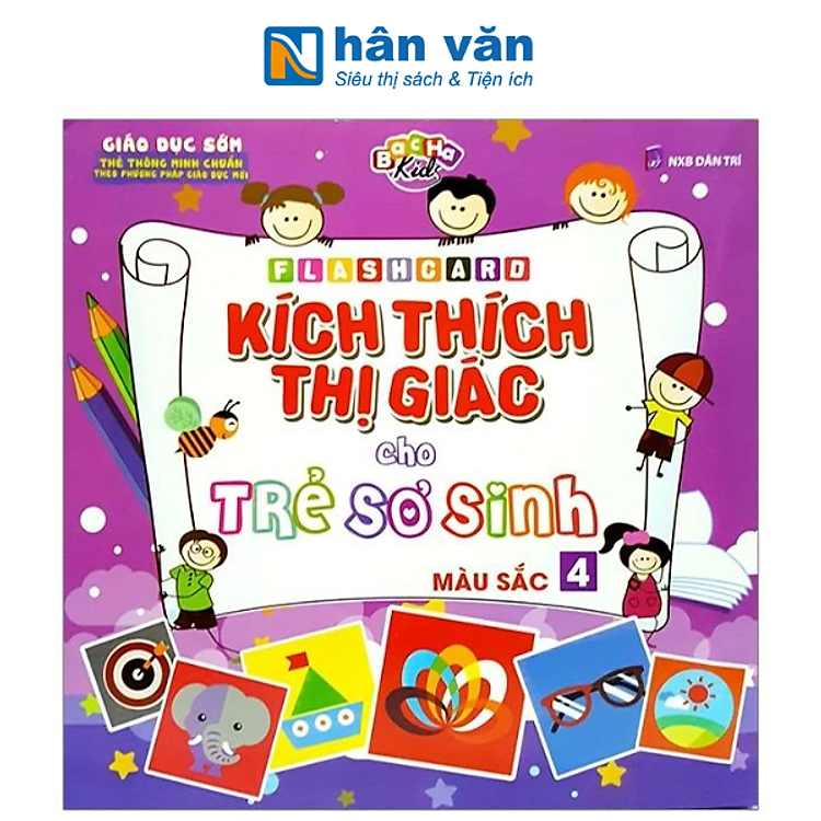 Flashcard – Kích Thích Thị Giác Cho Trẻ Sơ Sinh – Màu Sắc 4