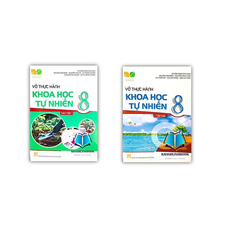 Vở Thực Hành Khoa Học Tự Nhiên 8 – Tập 1 + 2