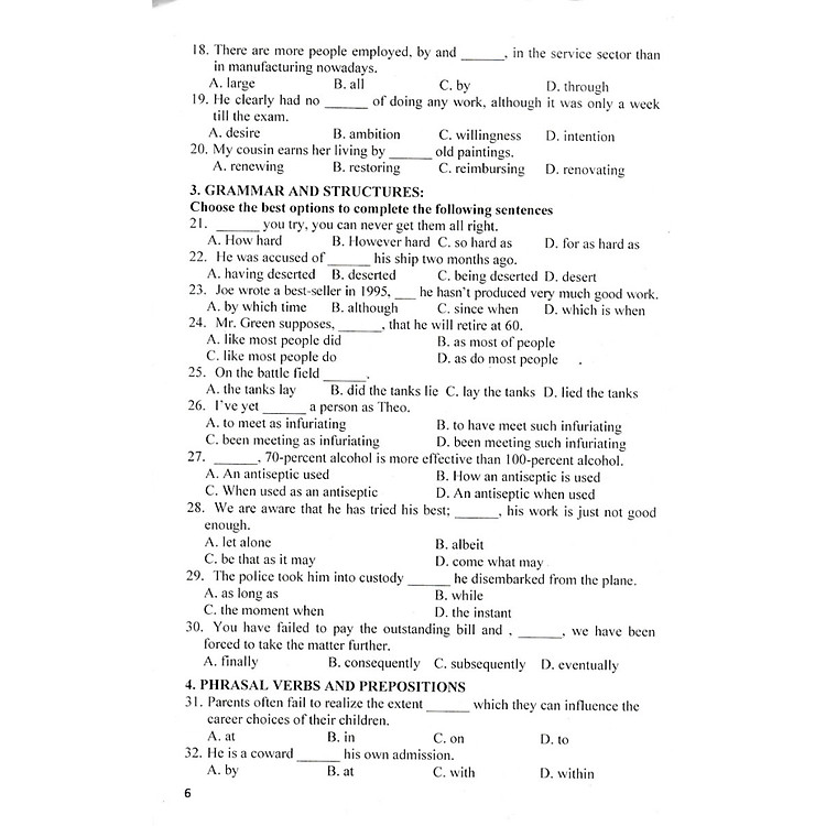 Tổng Tập Đề Thi Olympic 30 Tháng 4 Môn Tiếng Anh Lớp 11 (Từ Năm 2014 Đến Năm 2018) - Ảnh 6