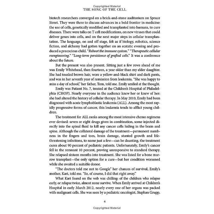 The Song Of The Cell - An Exploration Of Medicine And The New Human - Ảnh 6