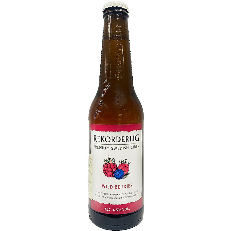 Nước Trái Cây Lên Men Rekorderlig Vị Dâu Rừng 330ml/1 Chai