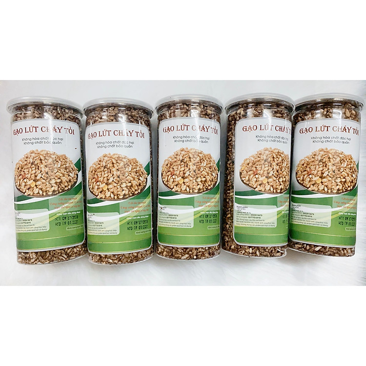 COMBO 5 HỦ GẠO LỨT CHÁY TỎI