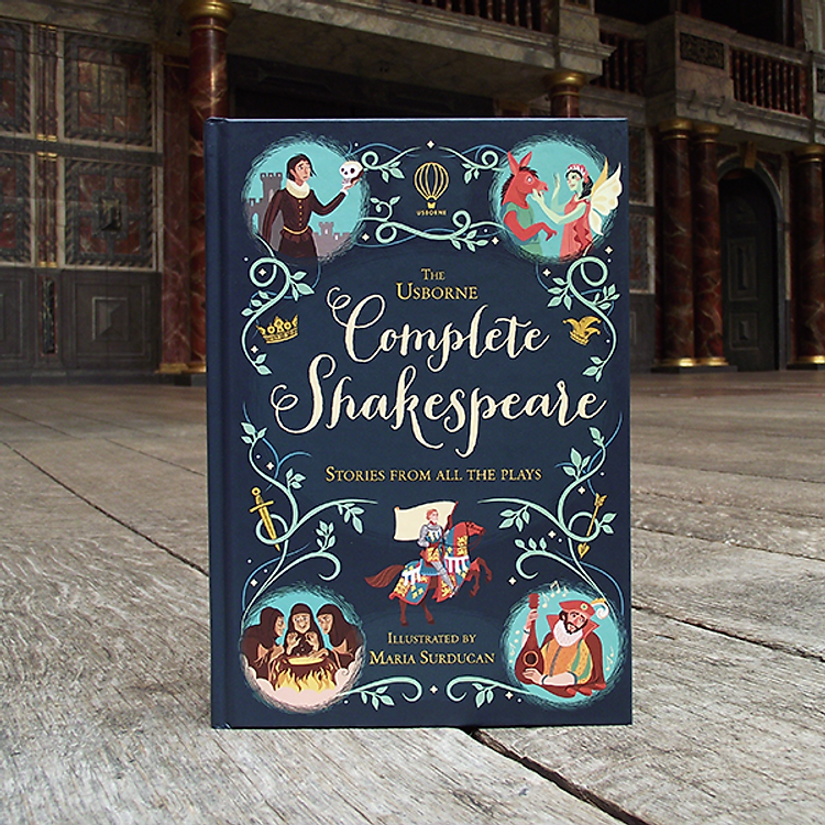 Truyện comic thiếu nhi tiếng Anh: The Usborne Complete Shakespeare