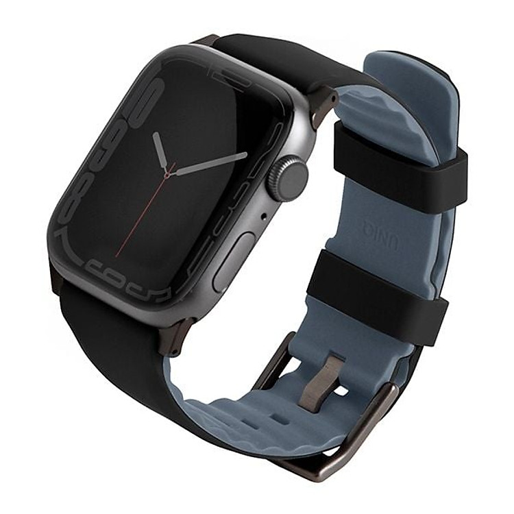 Dây đồng hồ UNIQ Linus Airosoft Silicone dành cho Apple Watch (42/44/45mm) - Hàng chính hãng
