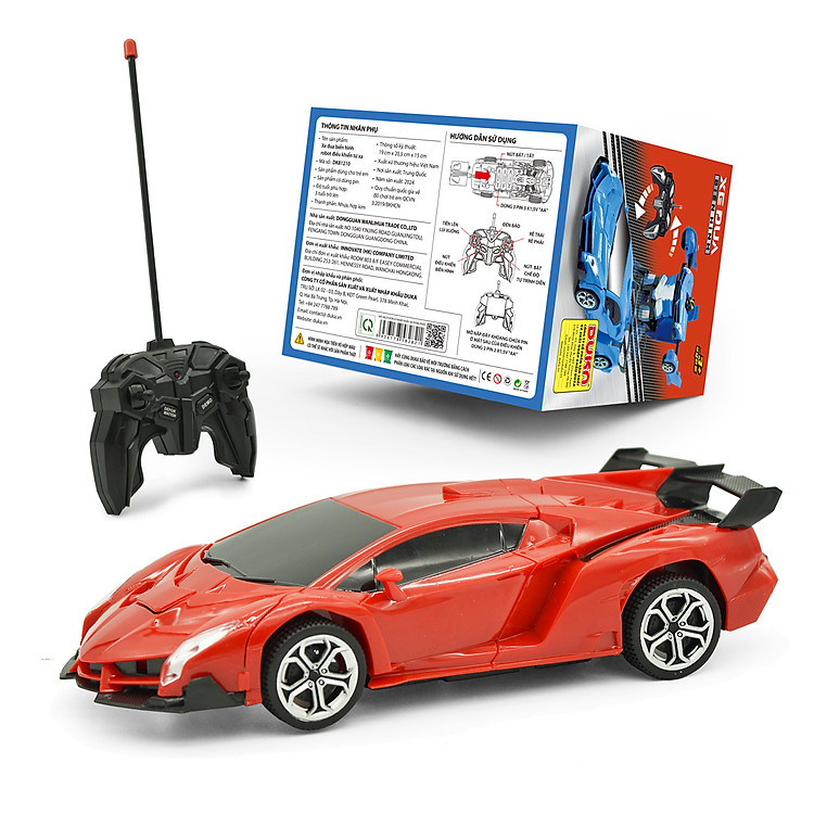 Đồ Chơi Xe Đua Biến Hình Robot DK81210 Chính hãng Giá tốt - Hình ảnh 4