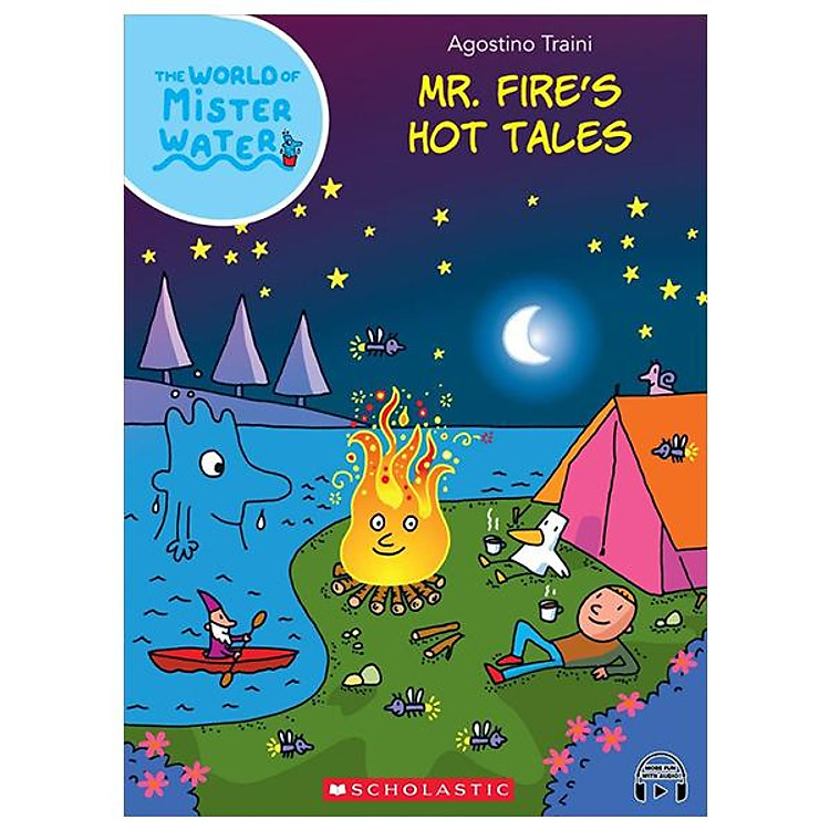 Sách ngoại văn: The World of Mister Water - Book 10 - Mr. Fire's Hot Tales (With Storyplus)