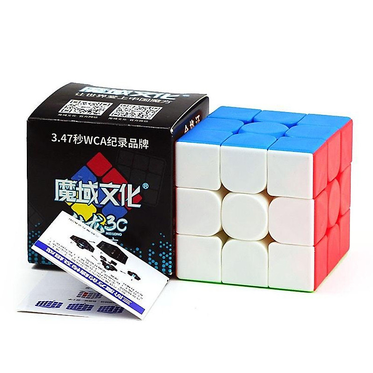 Mua tại MyKingdom: Rubik 3x3 Moyu Meilong Stickerless tại Yapishi - Ngập tràn khuyến mãi