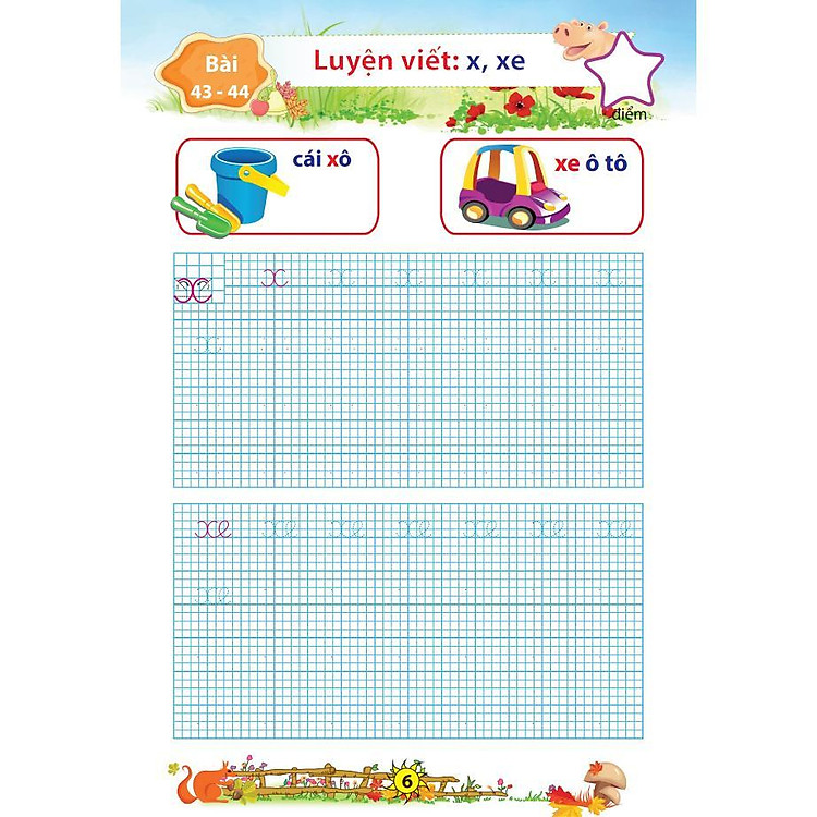 Bé Chuẩn Bị Vào Lớp 1 - Vở Bé Tập Viết Chữ Thường (Tập 2) - Ảnh 6