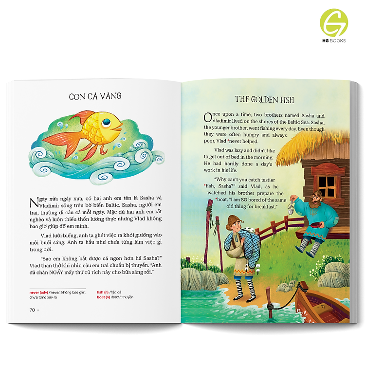 Song Ngữ - 10 Phút Đọc Truyện Trước Giờ Đi Ngủ: Truyện Loài Vật - Giúp Bé Phát Triển IQ và EQ - Ảnh 6