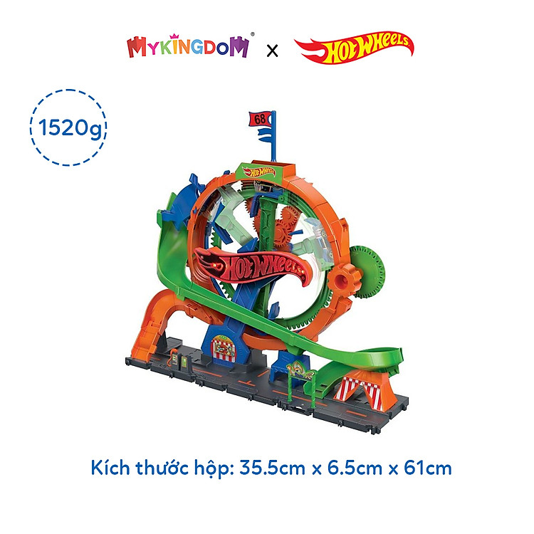 Mua Đồ Chơi Vòng Đu Quay Hot Wheels Chính hãng Ưu đãi - Hình ảnh 2