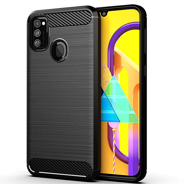 Ốp Lưng Chống Sốc Vân Cabon Dành Cho Điện Thoại Samsung Galaxy M30S