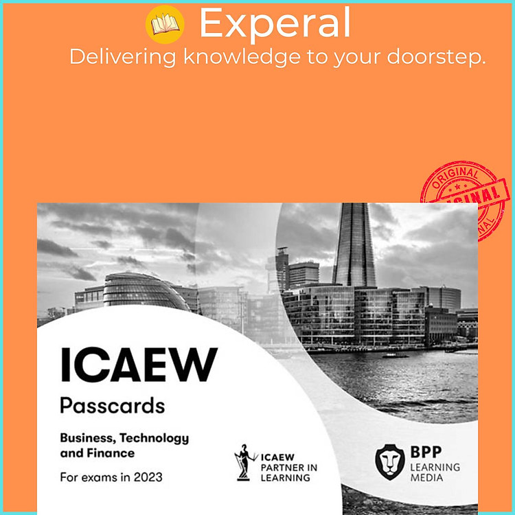 Sách - ICAEW Business, Technology and Finance - Passcards by BPP Learning Media (UK edition, paperback)
