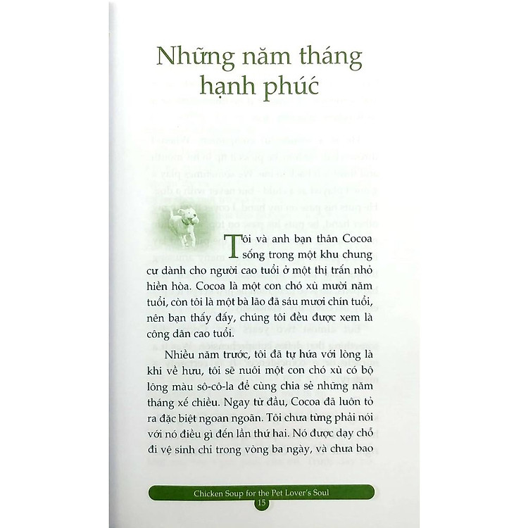 Chicken Soup For The Pet Lover' Soul 17 - Những Người Bạn Nhỏ - Ảnh 5