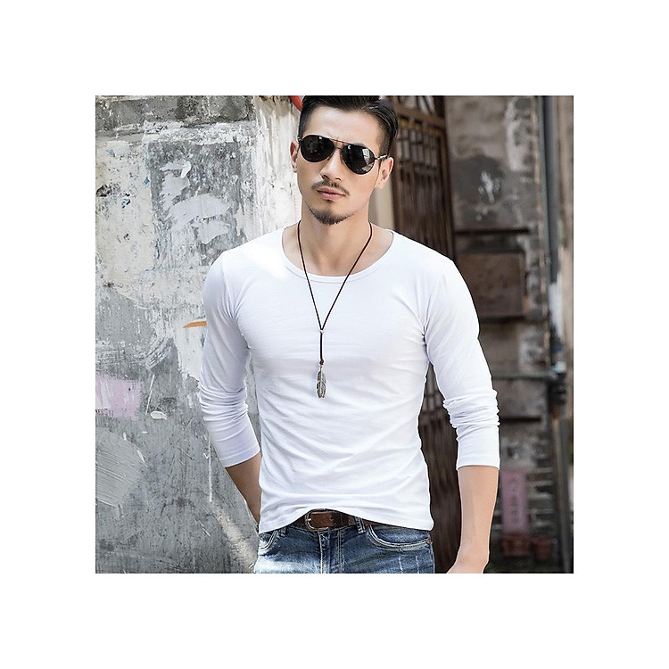 Áo Thun Nam Dài Tay Trơn ôm body nam hot 2020