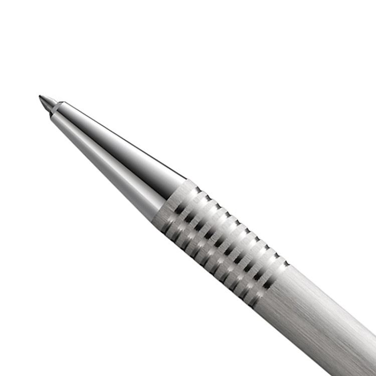 Bút Bi Lamy Logo Brushed Steel 206 - Mực xanh - Ảnh 5