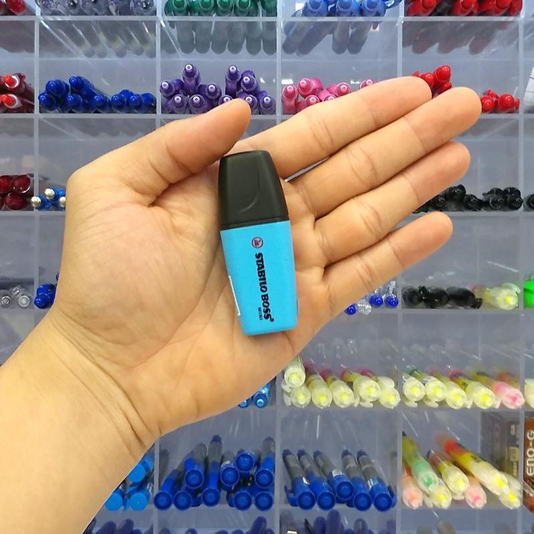 Bút Dạ Quang Boss Mini Stabilo HL07-31 (Xanh Dương) - Ảnh 5