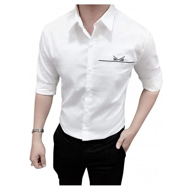 Áo Sơ Mi Mặt Mèo LADOS-721
