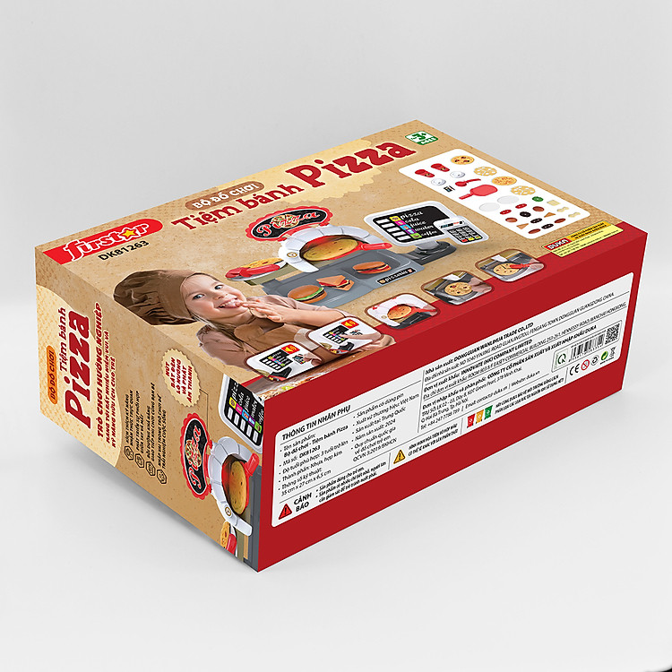 Mua Bộ Đồ Chơi Tiệm Bánh Pizza DK81263 Chính hãng Giá tốt - Hình ảnh 3
