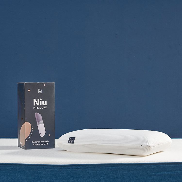 Gối Niu Ru9 Công Nghệ Đột Phá Graphene Foam, Giúp Nâng Đỡ Đốt Sống Cổ, Chống Đau Vai Gáy, Siêu Êm Ái - 40x60 cm