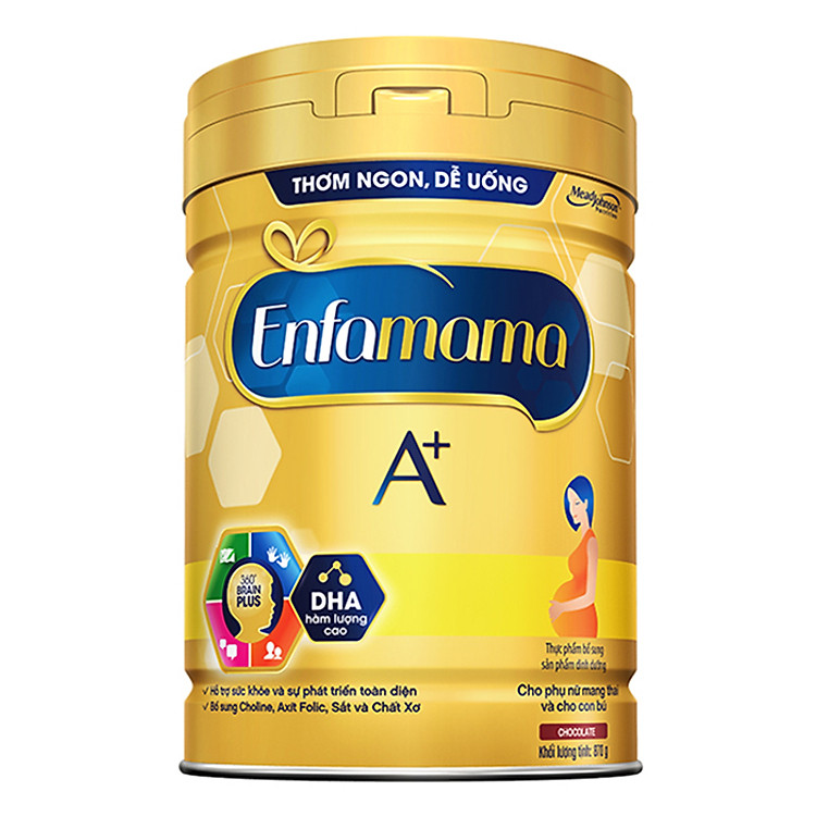 Sữa Bầu Enfamama A+ - Hương Choco (870g)