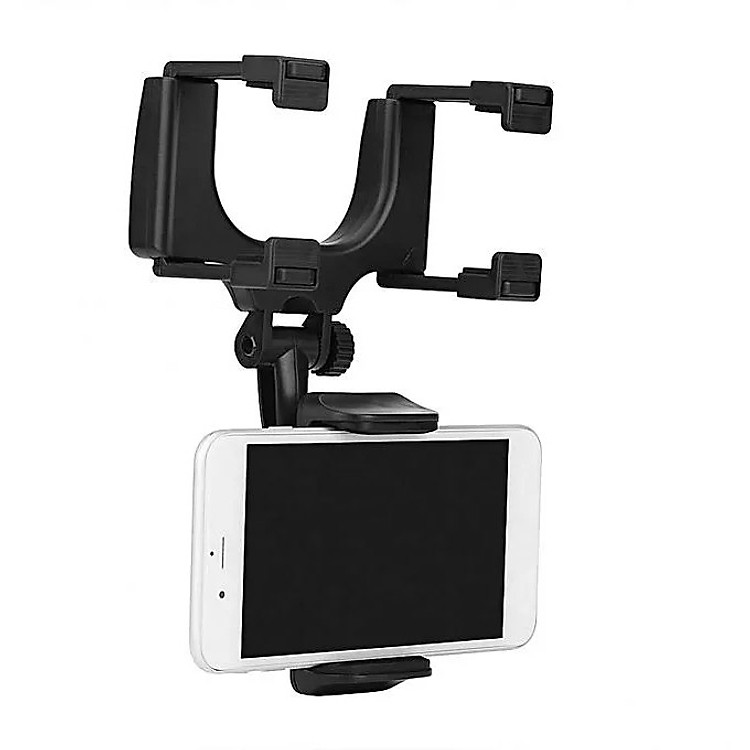 Giá Đỡ Đa Năng Gắn Gương Ô Tô Kiêm Giá Đỡ Điện Thoại -Hàng nhập khẩu