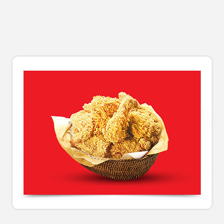 Giftpop Lotteria - Gà rán (02 miếng)