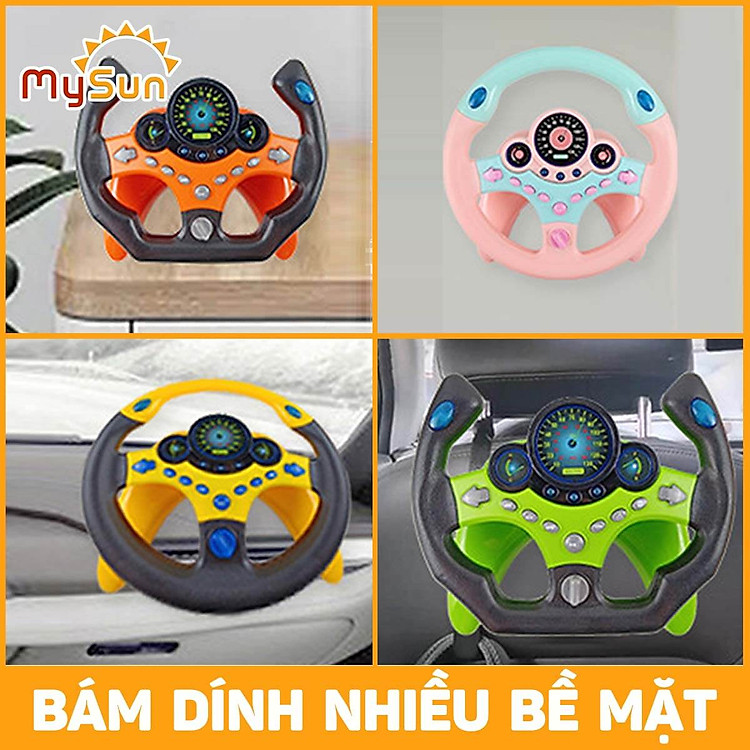 Vô lăng đồ chơi ô tô cho bé Chính hãng Ưu đãi - Hình ảnh 5