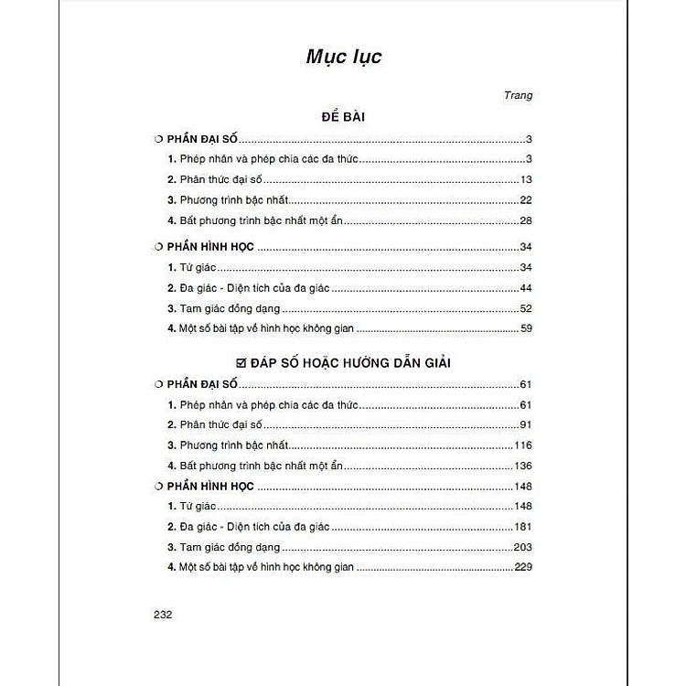500 Bài Toán Chọn Lọc Lớp 8 - Ảnh 5