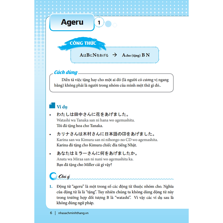 Từ Điển Ngữ Pháp Tiếng Nhật (Tái Bản) - Ảnh 3