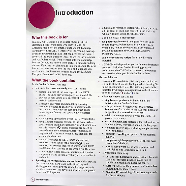 Complete IELTS B1 Student's Book + Workbook with answer (CD-ROM & Audio CD) - Ảnh 4