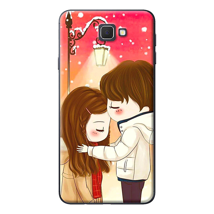 Ốp Lưng Dành Cho Samsung Galaxy J5 Prime, J7 Prime - Couple Ôm Nhau