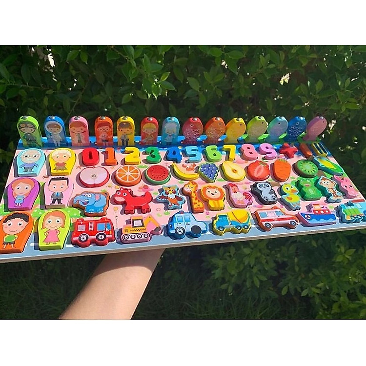 Bộ Đồ Chơi Gỗ Montessori Cho Bé Chính hãng Giá tốt - Hình ảnh 3