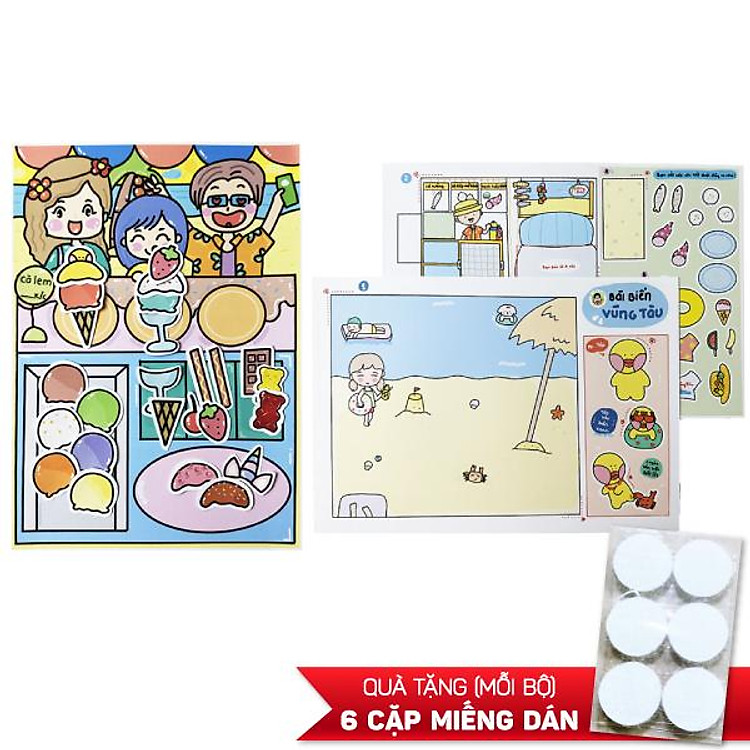 Mua Combo 2 Bộ Tranh Cô Tiên Xanh Chính hãng Tiết kiệm