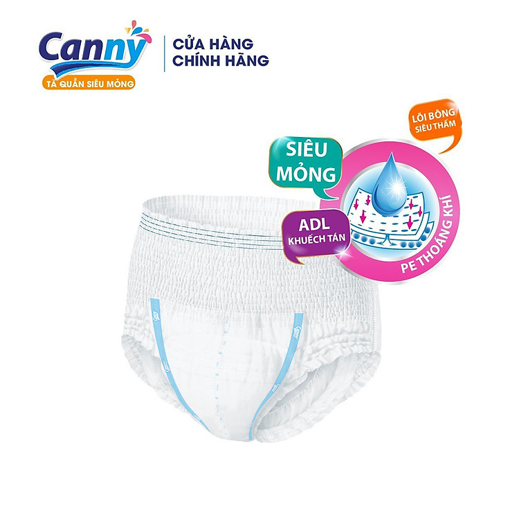 Tã Bỉm Quần Người Lớn Canny Siêu Mềm Chính hãng Giá rẻ - Hình ảnh 2