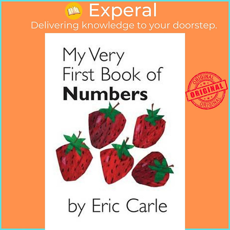 Sách - My Very First Book of Numbers by Eric Carle (US edition, paperback)
